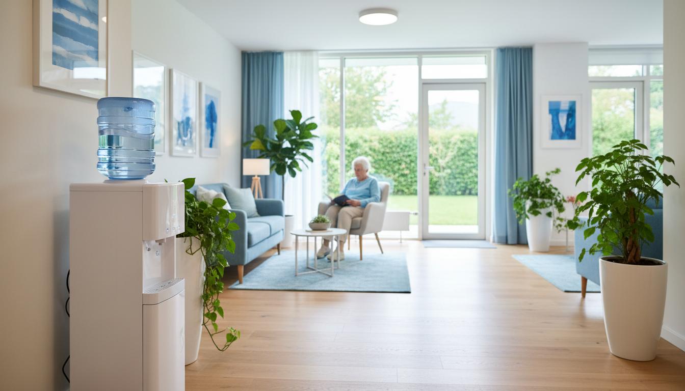Wasserspender in Seniorenresidenz – hygienisch und barrierefrei