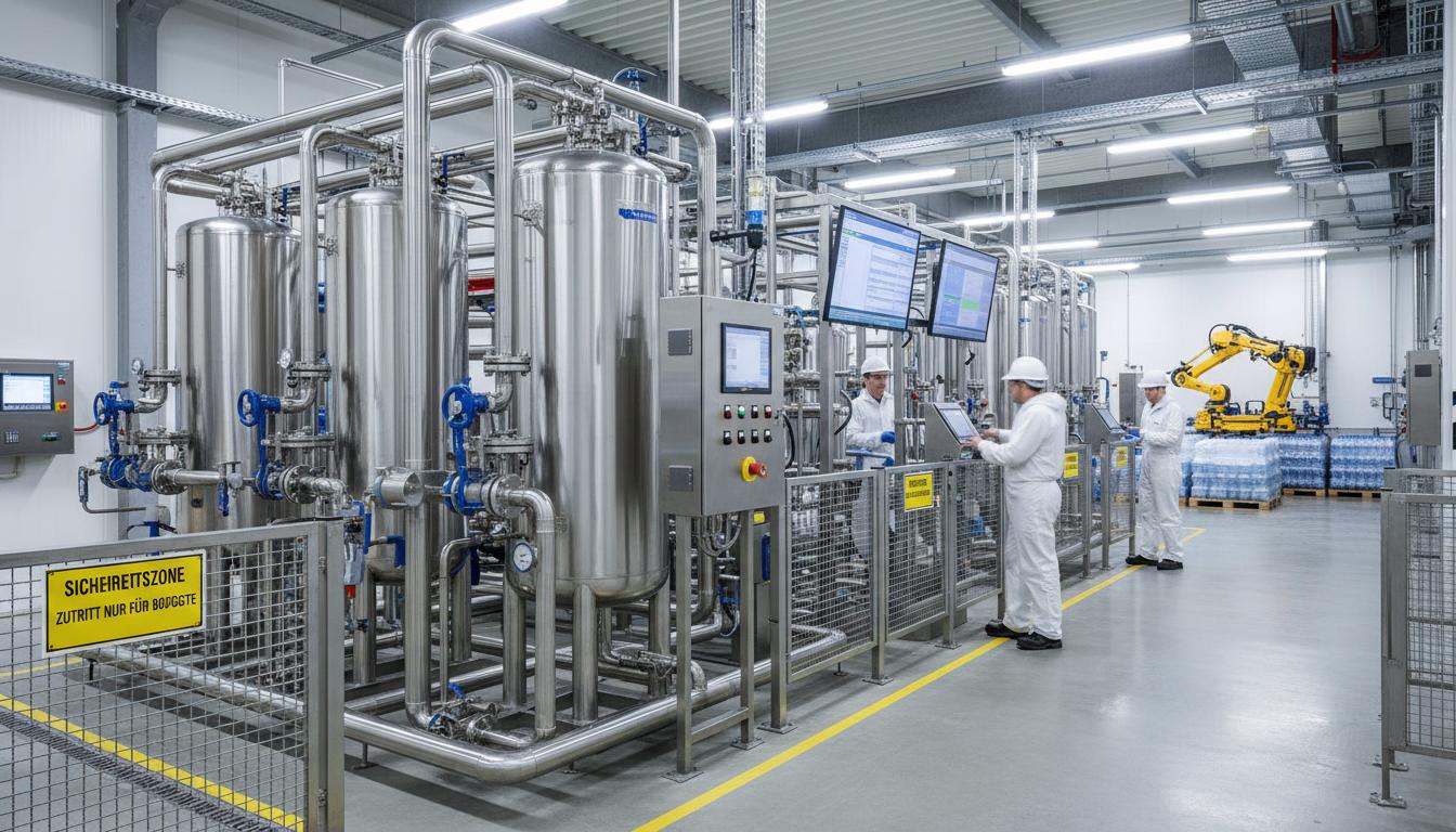 Wasserlösungen für Produktion & Fertigung